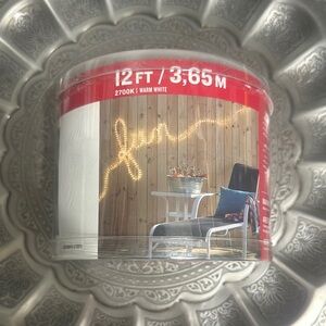 12ft Warm White String Lights